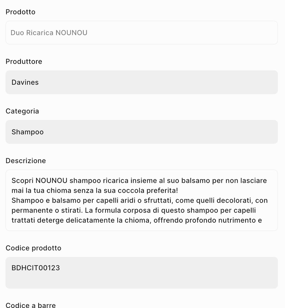 Gestione prodotti magazzino con Ygital Cure